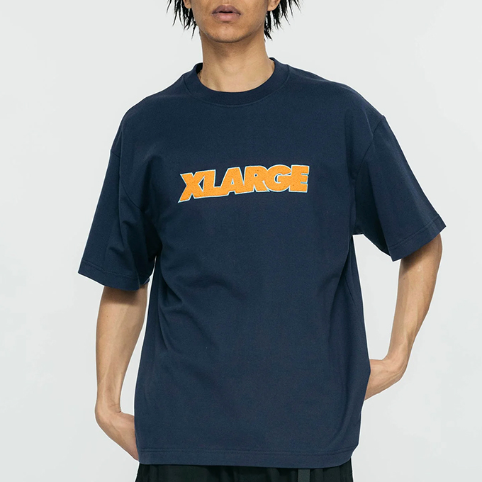 XLARGE エクストララージ CHENILLE STANDARD LOGO S/S TEE