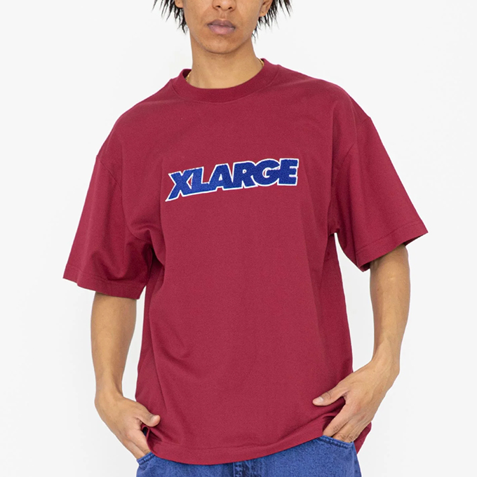 XLARGE エクストララージ CHENILLE STANDARD LOGO S/S TEE
