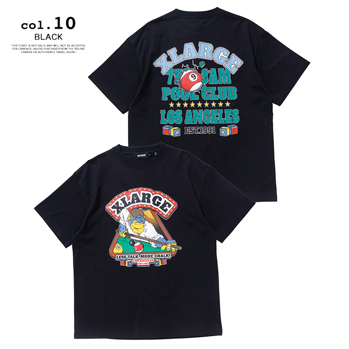 大人気 XL POOL CLUB S/S TEE XLARGE 早い者勝ち ビリヤード XLARGE エクストララージ XL POOL CLUB S/S TEE プールクラブ