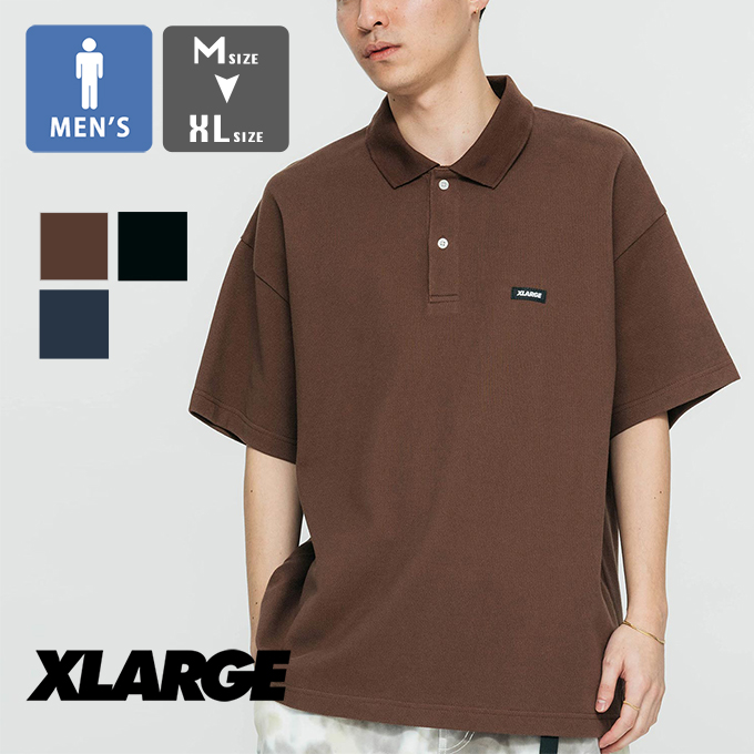 XLARGE エクストララージ STANDARD LOGO BIG POLO SHIRT
