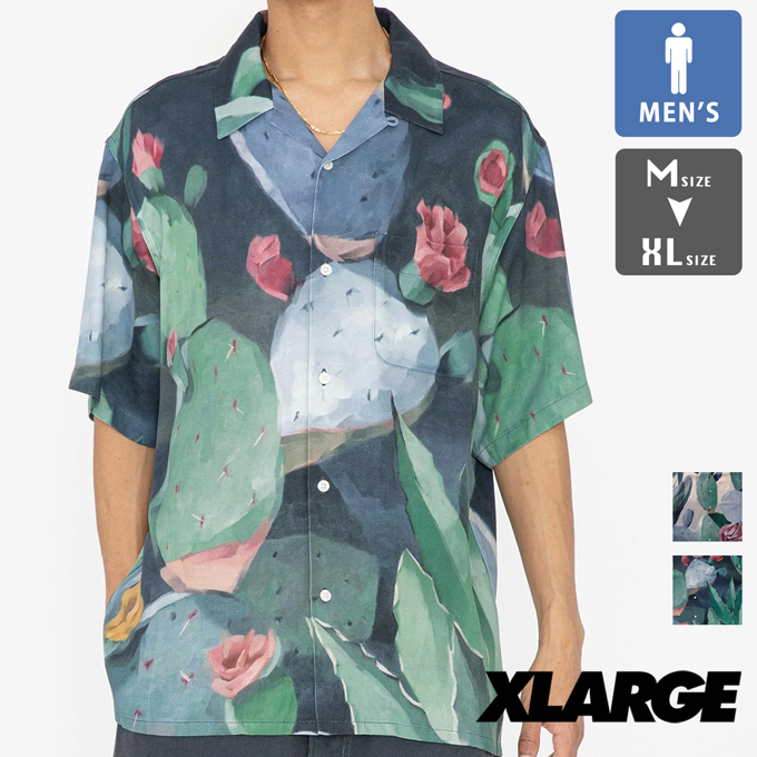 XLARGE（エクストラ ラージ） CACTUS PATTERN S/S SHIRT XLARGE