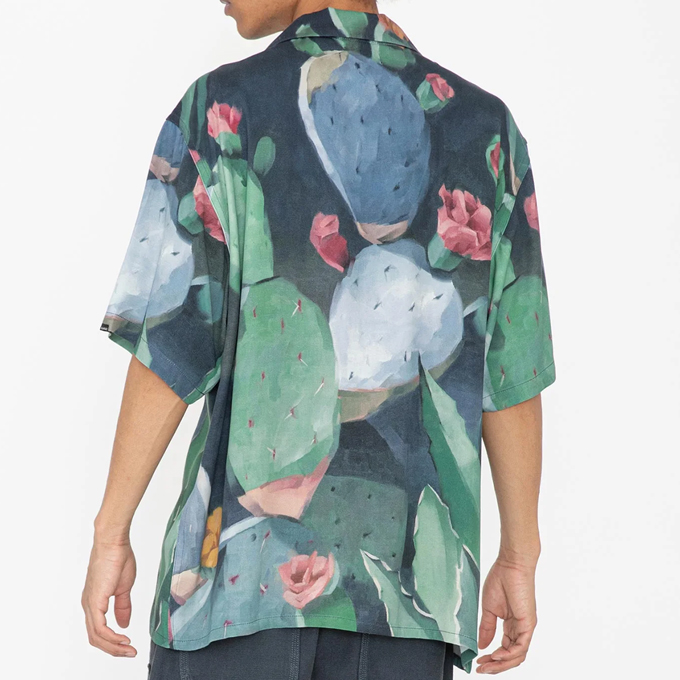 XLARGE エクストララージ CACTUS PATTERN S/S SHIRT サボテン