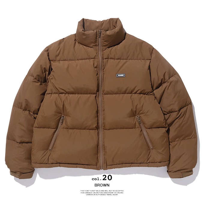 XLARGE エクストララージ DOWN JACKET XLARGE ワンポイント ロゴ