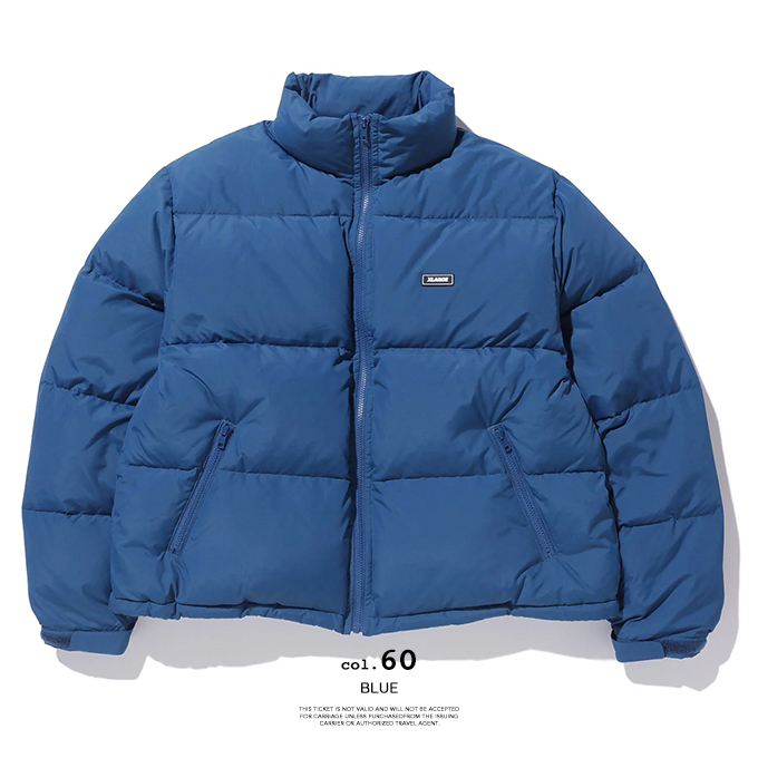 XLARGE エクストララージ DOWN JACKET XLARGE ワンポイント ロゴ ダウン ジャケット 101234021013 / 2023AW