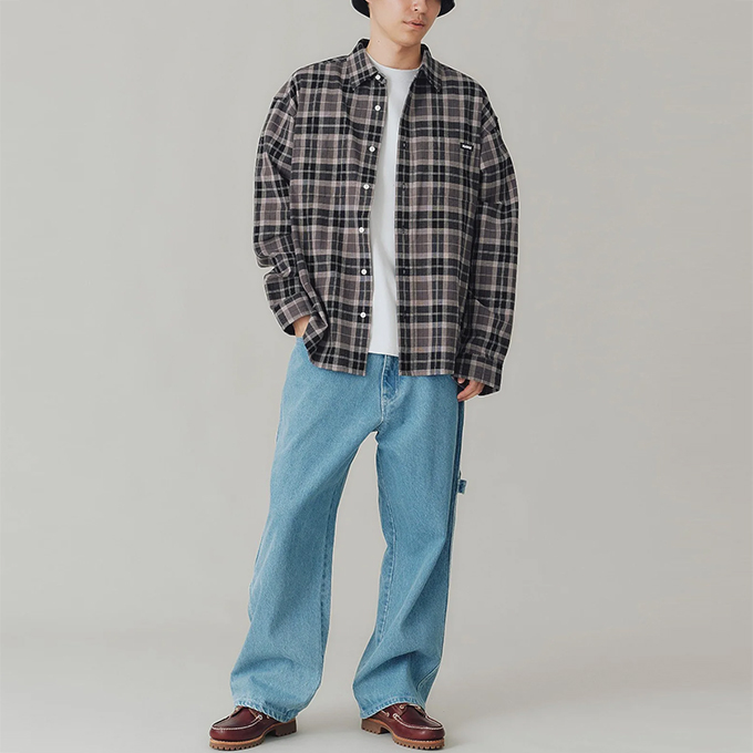 XLARGE（エクストラ ラージ） PLAID L/S SHIRT XLARGE プレイド
