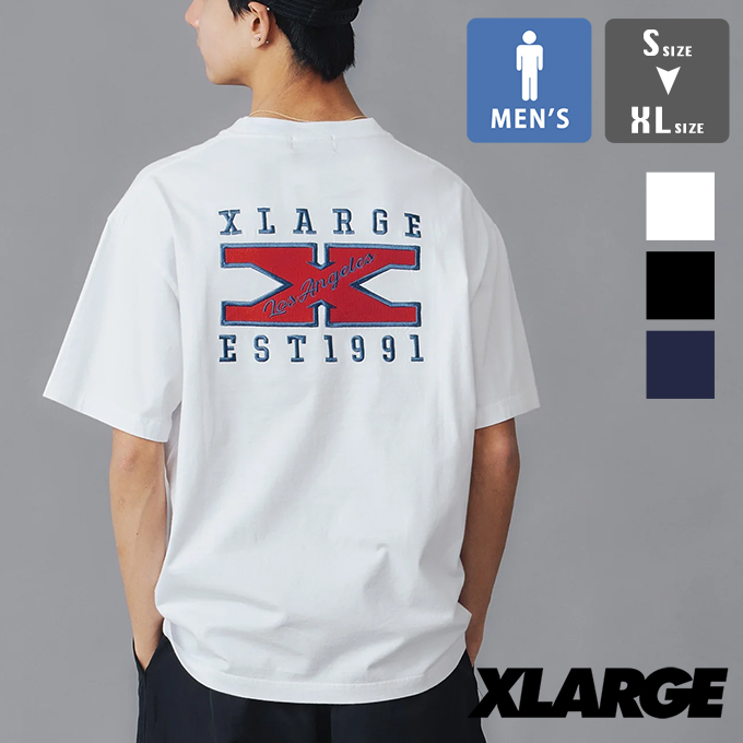 【 XLARGE エクストララージ 】 X LOGO S/S TEE Xロゴ 半袖 Tシャツ 101242011033 / 2024SUMMER｜jeansstation