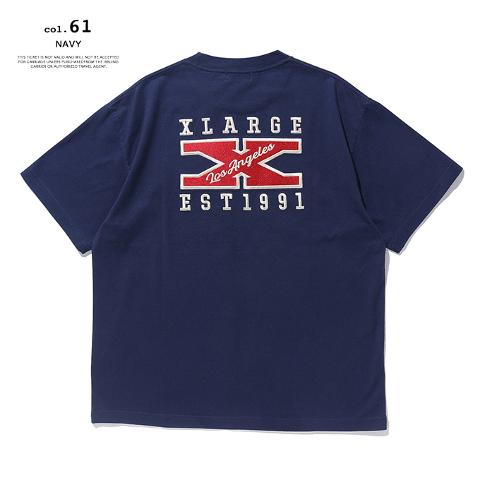 【 XLARGE エクストララージ 】 X LOGO S/S TEE Xロゴ 半袖 Tシャツ 101242011033 / 2024SUMMER｜jeansstation｜18