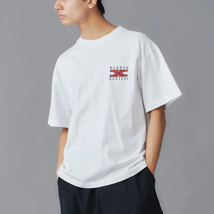 【 XLARGE エクストララージ 】 X LOGO S/S TEE Xロゴ 半袖 Tシャツ 101242011033 / 2024SUMMER｜jeansstation｜02