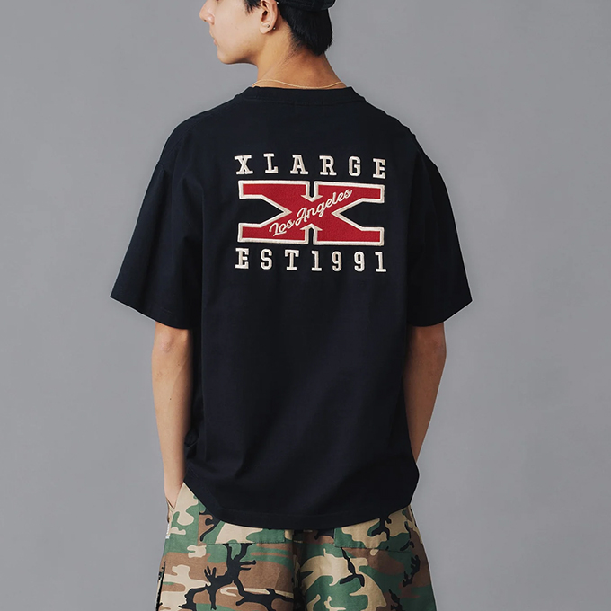 【 XLARGE エクストララージ 】 X LOGO S/S TEE Xロゴ 半袖 Tシャツ 101242011033 / 2024SUMMER｜jeansstation｜04