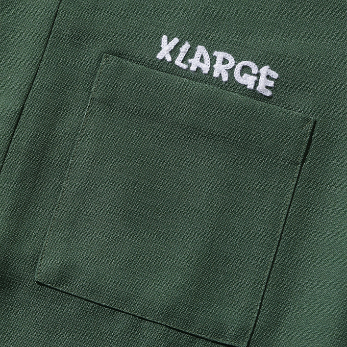 XLARGE（エクストラ ラージ） DRAWING OG S/S WORK SHIRT ドローイング