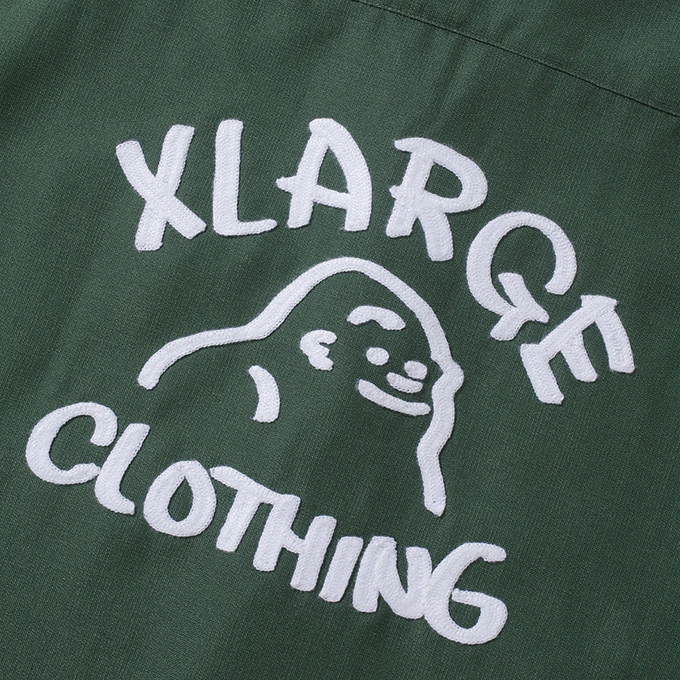 XLARGE（エクストラ ラージ） DRAWING OG S/S WORK SHIRT ドローイング