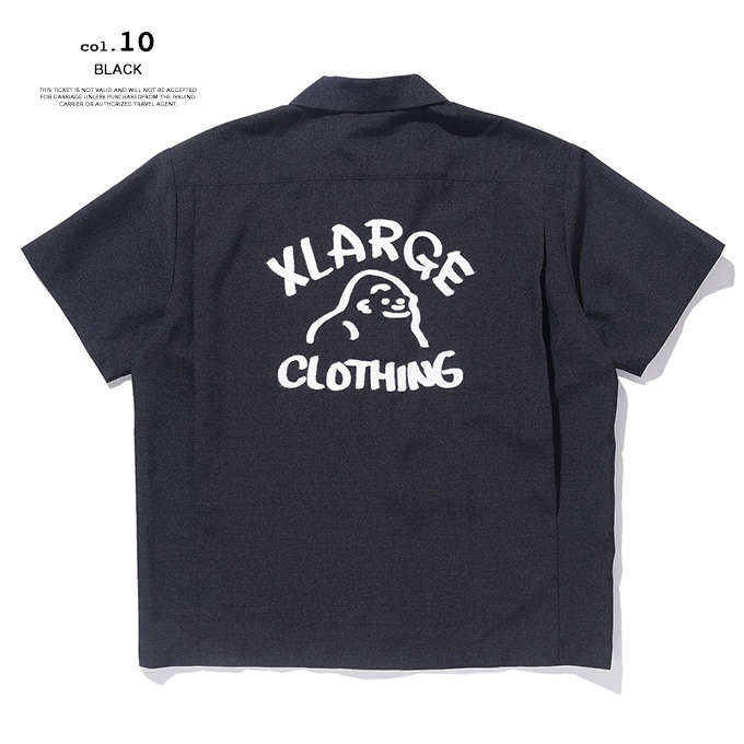 XLARGE（エクストラ ラージ） DRAWING OG S/S WORK SHIRT ドローイング