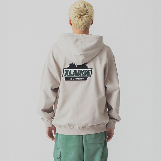 XLARGE 【 エクストララージ 】 SLANTED OG ZIP HOODED
