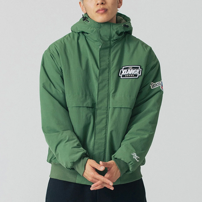 XLARGE（エクストラ ラージ） NYLON PUFFER JACKET ナイロン パファー