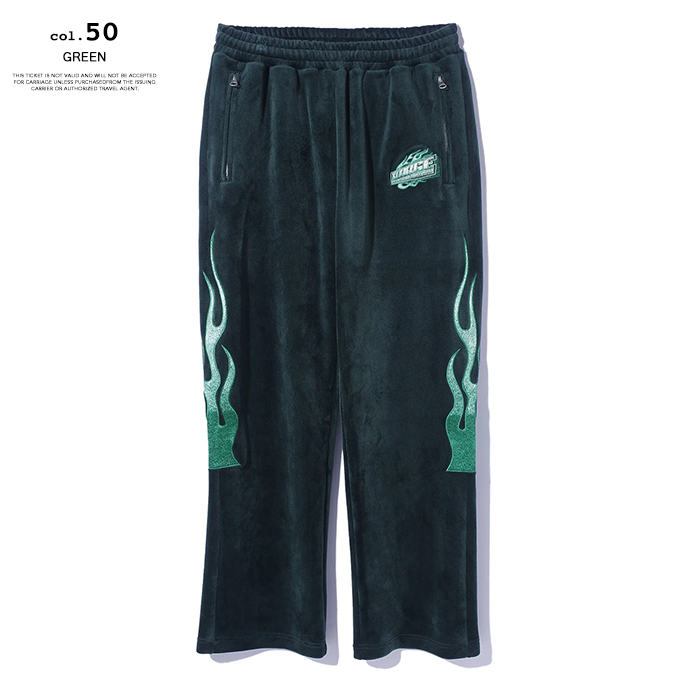  ベロアトラックパンツ XLARGE（エクストラ ラージ） VELOUR TRACK PANTS ベロア トラック