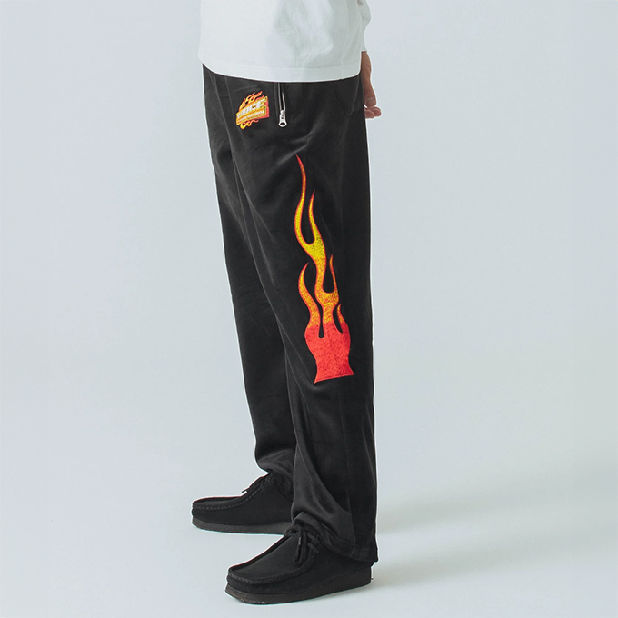 XLARGE（エクストラ ラージ） VELOUR TRACK PANTS ベロア トラック