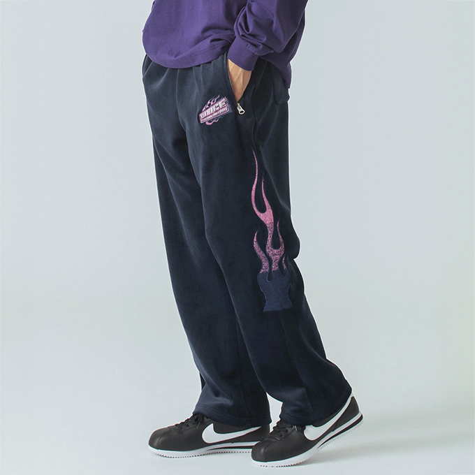 XLARGE（エクストラ ラージ） VELOUR TRACK PANTS ベロア トラック
