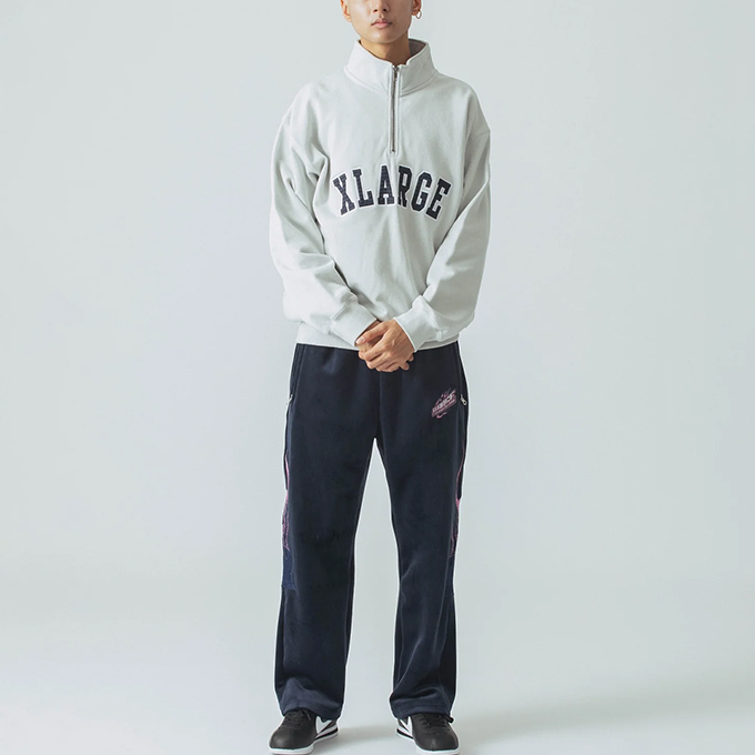 XLARGE（エクストラ ラージ） VELOUR TRACK PANTS ベロア トラック