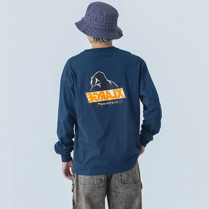 XLARGE エクストララージ BACKSIDE OG L/S TEE バックサイド