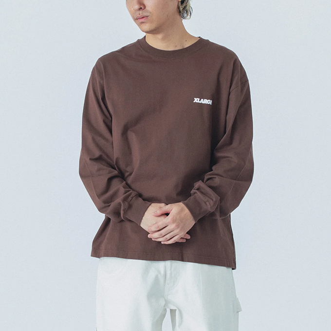 XLARGE エクストララージ BACKSIDE OG L/S TEE バックサイド