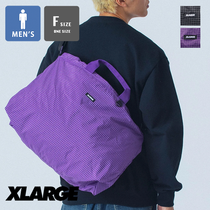 XLARGE（エクストラ ラージ） RIPSTOP 2WAY SHOULDER BAG リップス