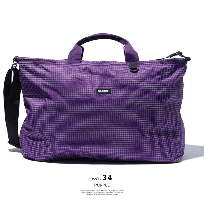 XLARGE（エクストラ ラージ） RIPSTOP 2WAY SHOULDER BAG リップス