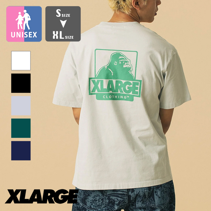 専用『新品未使用R&Dロゴ 半袖Tシャツ グリーン L XLARGE（エクストラ ラージ） OG S/S TEE OG ロゴ プリント 半袖 T
