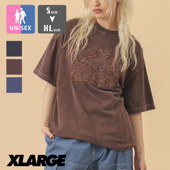 XLARGE（エクストラ ラージ） CHEMICAL WASH SLANTED OG S/S TEE