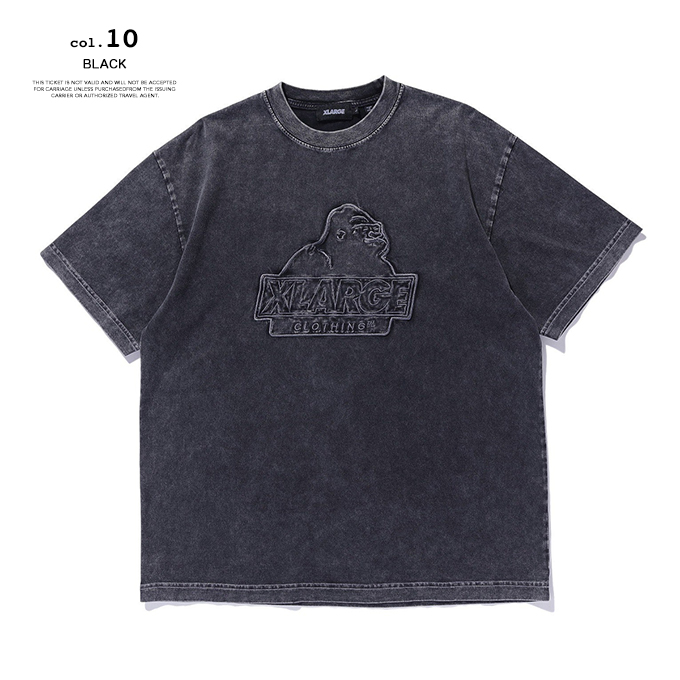 XLARGE（エクストラ ラージ） CHEMICAL WASH SLANTED OG S/S TEE