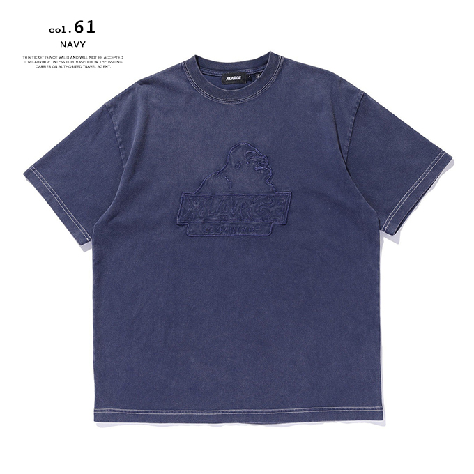 XLARGE（エクストラ ラージ） CHEMICAL WASH SLANTED OG S/S TEE