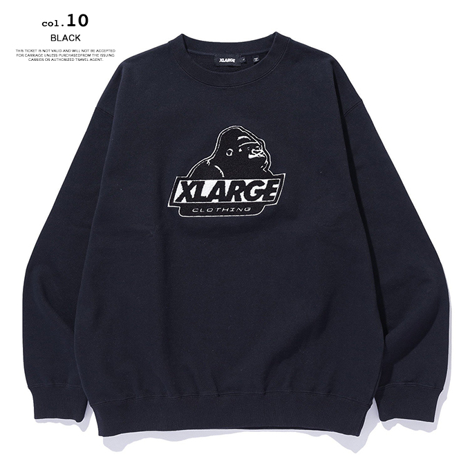 XLARGE（エクストラ ラージ） OLD OG CREWNECK SWEATSHIRT オールド OG