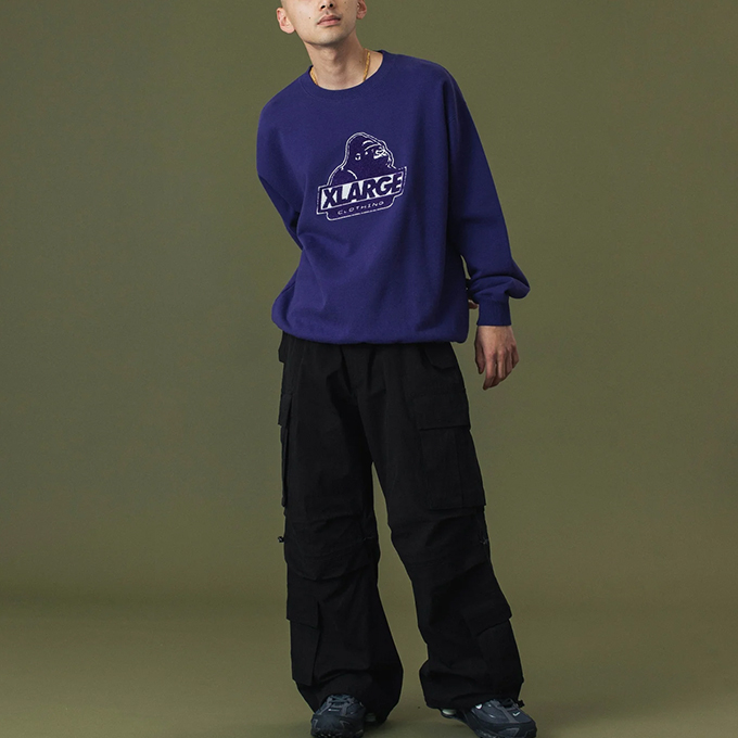 XLARGE（エクストラ ラージ） OLD OG CREWNECK SWEATSHIRT オールド OG