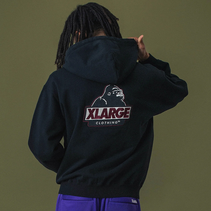 XLARGE（エクストラ ラージ） SLANTED OG ZIP HOODED SWEATSHIRT