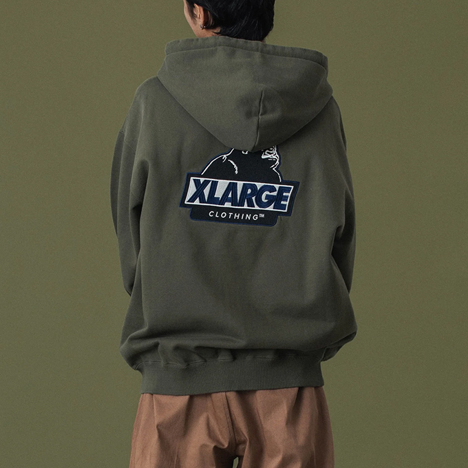 XLARGE（エクストラ ラージ） SLANTED OG ZIP HOODED SWEATSHIRT