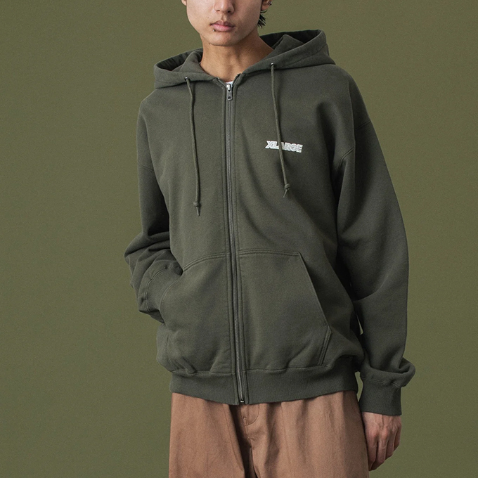 XLARGE（エクストラ ラージ） SLANTED OG ZIP HOODED SWEATSHIRT