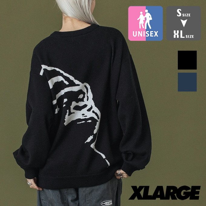 XLARGE（エクストラ ラージ） OG CREWNECK KNIT OG クルーネック 