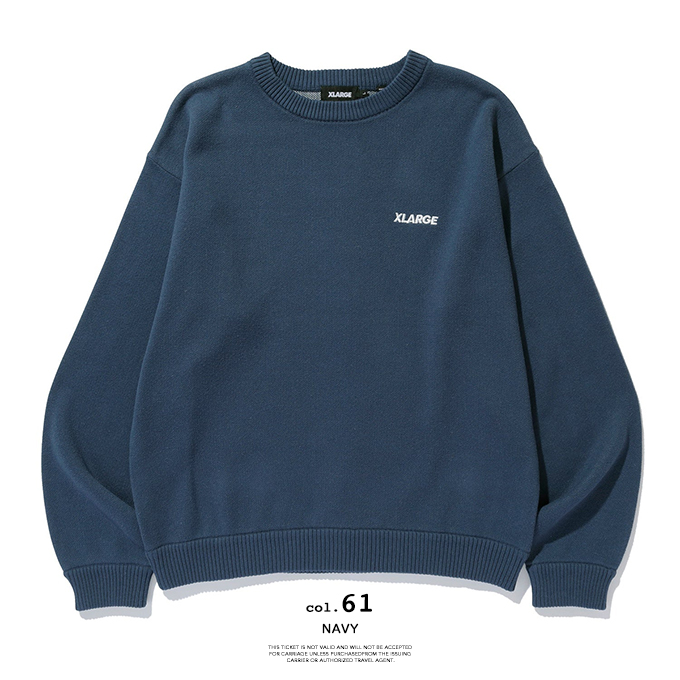 XLARGE（エクストラ ラージ） OG CREWNECK KNIT OG クルーネック