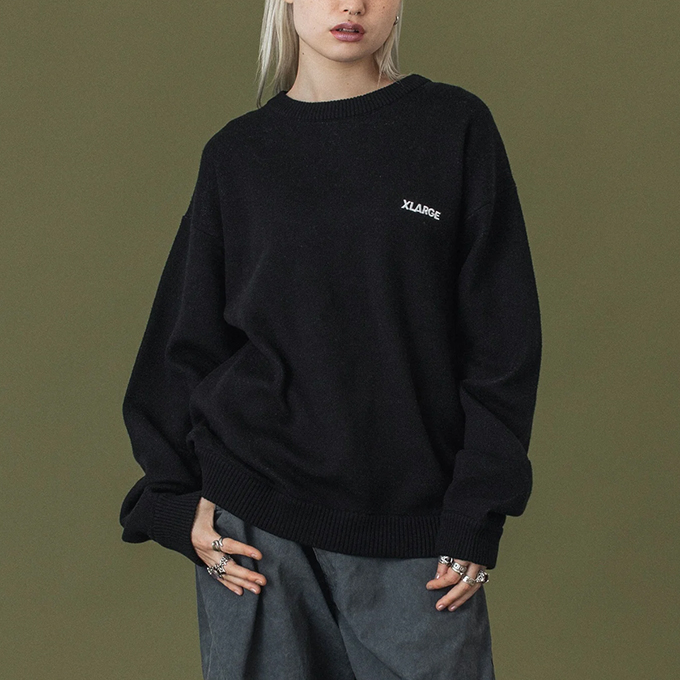 XLARGE（エクストラ ラージ） OG CREWNECK KNIT OG クルーネック 