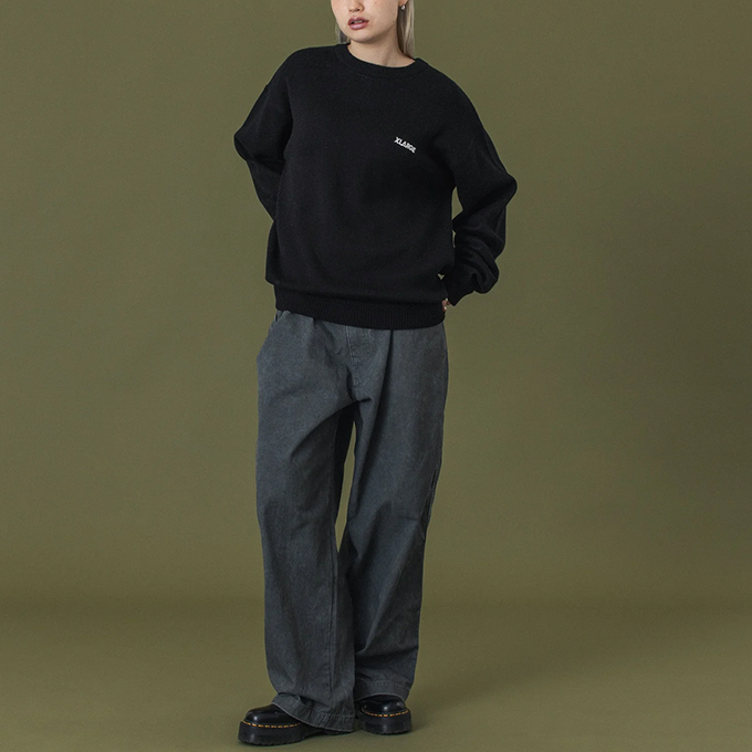 XLARGE（エクストラ ラージ） OG CREWNECK KNIT OG クルーネック 
