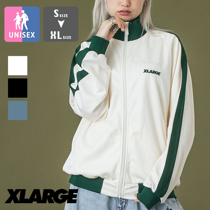 LRG トラックジャケット　Lサイズ　新品未使用タグ付き XLARGE】HOODED TRACK JACKET トラックジャケット 【エクストララージ