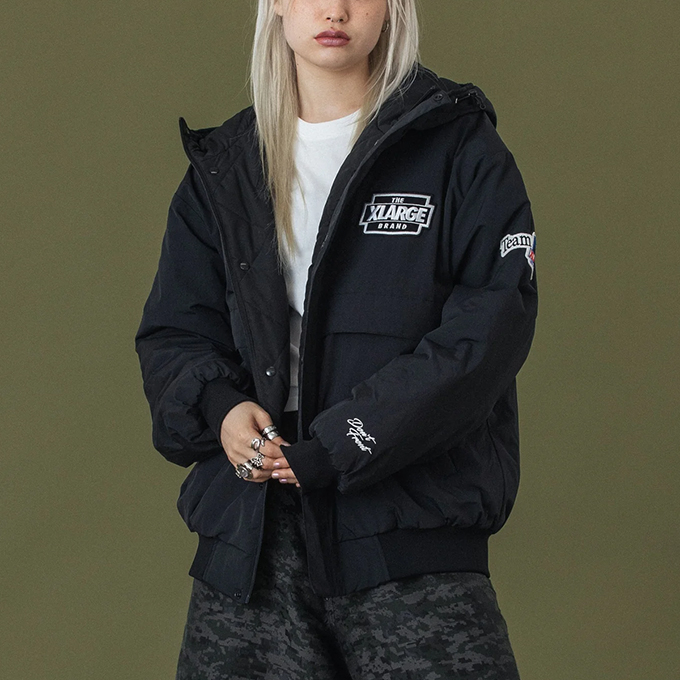 XLARGE（エクストラ ラージ） NYLON PUFFER JACKET ナイロン パファー