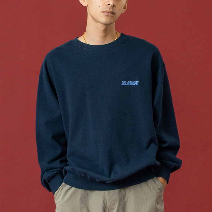 XLARGE（エクストラ ラージ） SLANTED OG CREWNECK SWEATSHIRT