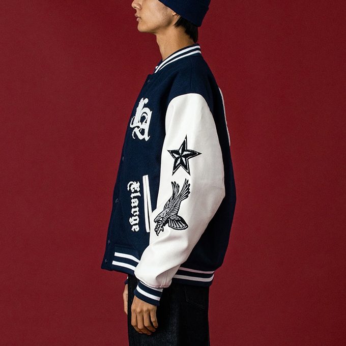 XLARGE（エクストラ ラージ） VARSITY JACKET バーシティー ジャケット
