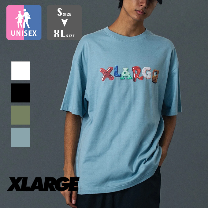 XLARGE（エクストラ ラージ） LETTERS S/S TEE レターズ 半袖 Tシャツ 