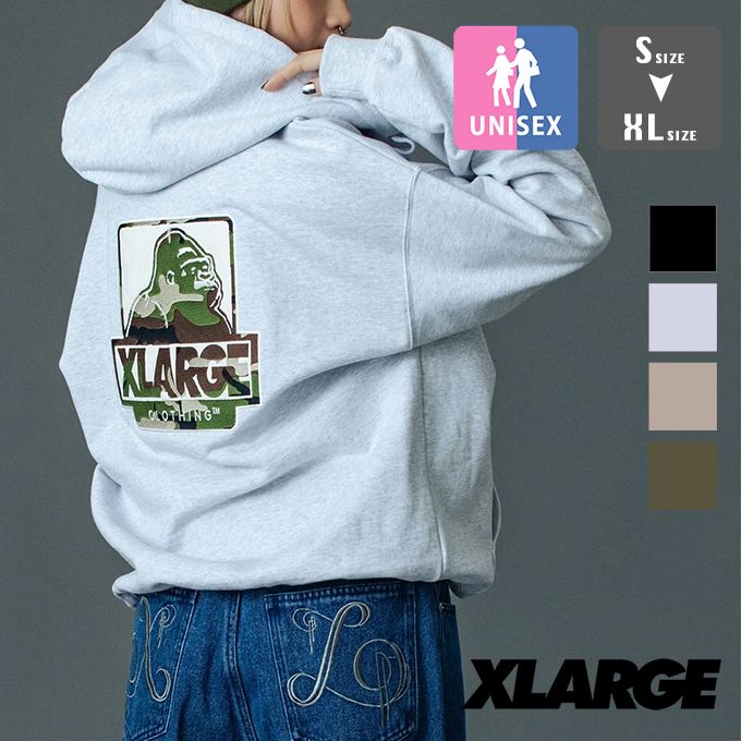XLARGE（エクストラ ラージ） OG BOX ZIP UP HOODED SWEATSHIRT OG