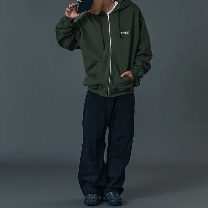 XLARGE（エクストラ ラージ） OG BOX ZIP UP HOODED SWEATSHIRT OG