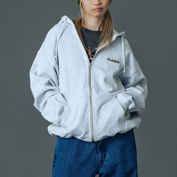 XLARGE（エクストラ ラージ） OG BOX ZIP UP HOODED SWEATSHIRT OG