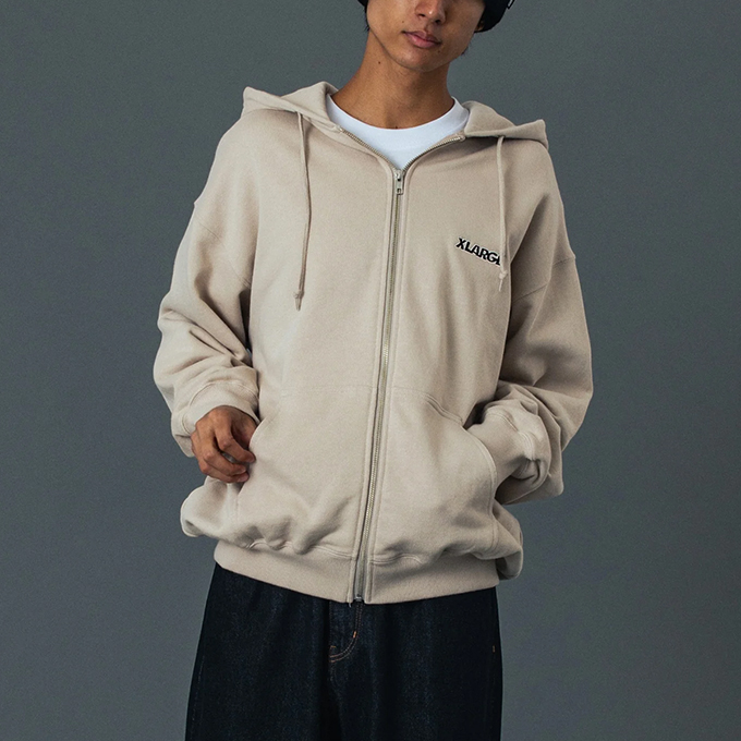 XLARGE（エクストラ ラージ） OG BOX ZIP UP HOODED SWEATSHIRT OG