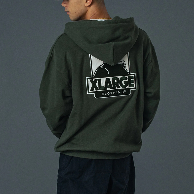 XLARGE（エクストラ ラージ） OG BOX ZIP UP HOODED SWEATSHIRT OG