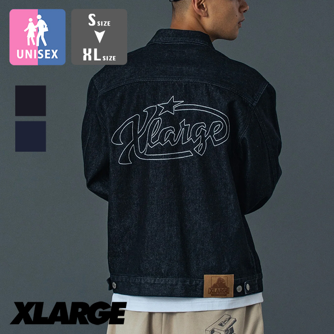 XLARGE（エクストラ ラージ） STAR LOGO DENIM JACKET スター ロゴ